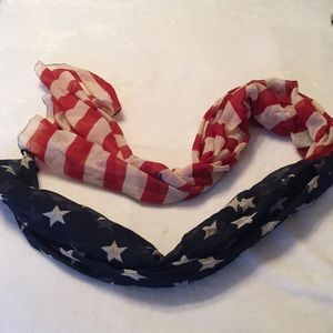 American flag scarf